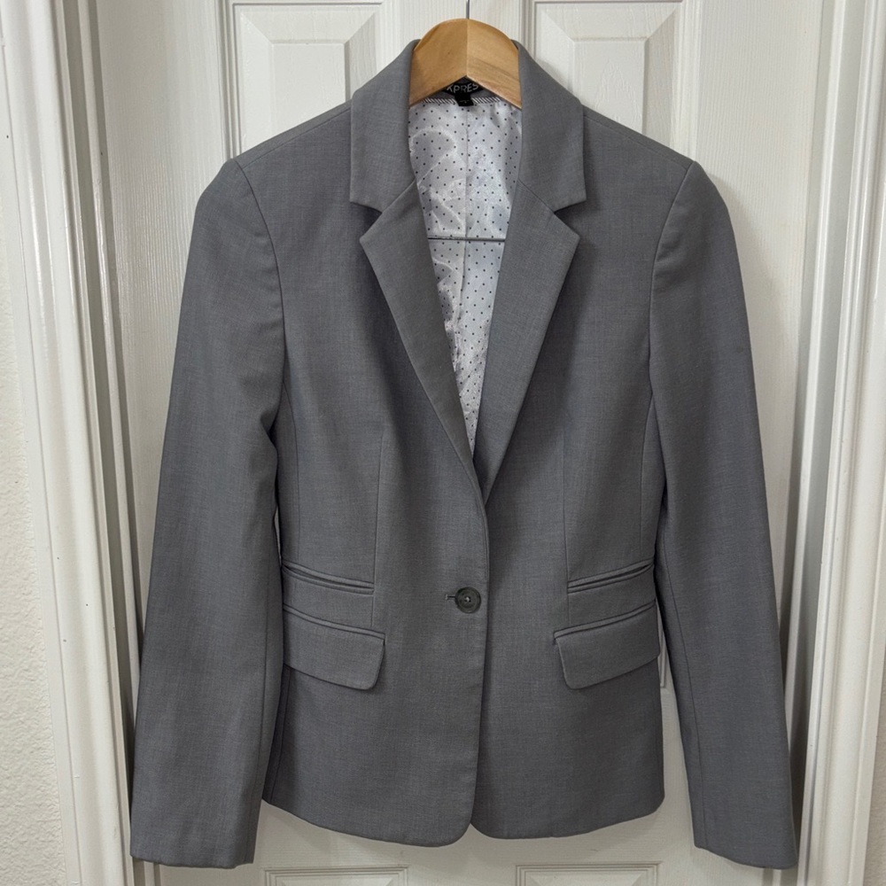 Express Charcoal Women's Blazer